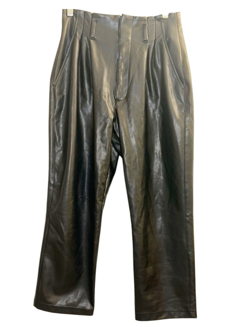 Abercrombie & Fitch Black Faux Leather Pants (NEW WITH TAGS)